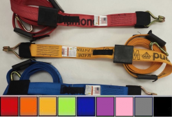 Diamond Weave REWH Wheel Strap- with Rubber Cleats- Colors- Length Options