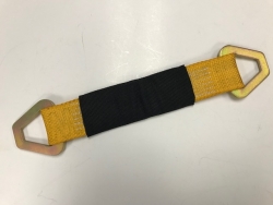 2" x 12" DIAMOND WEAVE Axle Strap with Protective Sleeve (color options)