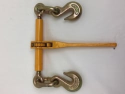 1/2" - 5/8" Yellow Peerless RATCHET BINDER PLUS at 18,100 lbs WLL
