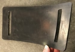 Rubber Pad Corner/Edge  Protector for 4" Straps-Extra Thick Heavy Duty