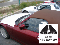 LONG-TERM TRANSPORTWRAP- 24" by 200' roll of white self adhesive removable wrap