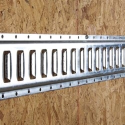 10 ft Galvanized Horizontal E-Track