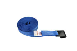 2" wide Diamond Weave Flat Hook Cargo Strap - Length and Color Options