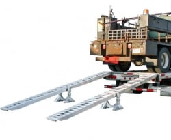 16 ft modular load ramp system 10,000 lbs per axle, pin on each end for step deck trailers