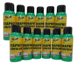 12 Pack of 12 OUNCE Aerosol Cans of SLIP Plate