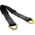 2" x 8' Black Axle Strap with 2' Cordura Protective Sleeve