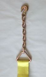 4 x 40 Strap with Chain and Grab Tail (6 per box) INCLUDES SHIPPING!