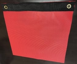Safety Flag with two Grommets