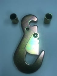 Replacement safety snap hook for 2" ratchet handle