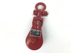 Snatch Block 2 ton w/ Shackle