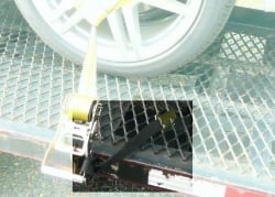 Ratchet Handle Securment Strap