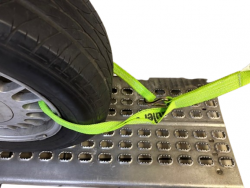 Safe 'n Secure Diamond Weave Wheel Loop Tie-Down Strap