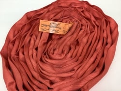 Round Sling Red 20 ft  13,200 lbs Vertical, 26,400 lbs Basket WLL