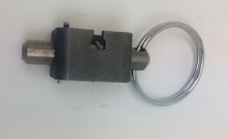 Short Weld-on Spring Lock with 5/8" Pin