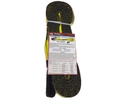 2" x 20' Yellow Double Ply Tow & Recovery Strap