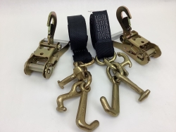 2 Pack of 10' Black DIAMOND WEAVE Frame Hook Straps with Snap Hook Ratchet Handles and USPS Priority Shipping Included!