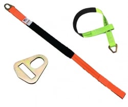 Custom Wheel Loop SLiDR Strap Oblong Hole Hardware - Length and Color Options