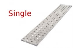 SINGLE 8ft Ramp with Rollers- Made to fit Cottrell Trailers