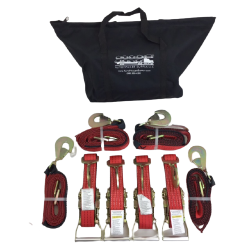 4 Pack Axle Strap and Ratchet Combo with Bag-- Includes Shipping