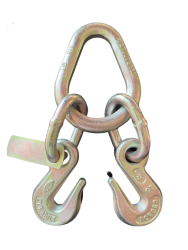 G7 5/8" PEAR  LINK W/ TWO 5/16" GRAB HOOKS 5,400 lb Working Load Limit