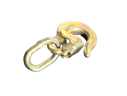 Safety Latch Hook Hook with Welded Ring 4,700 lb Working Load Limit