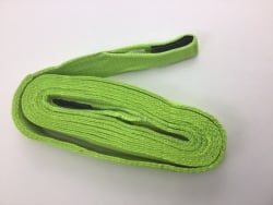 3" x10ft Recovery Strap, 36000lbs Capacity, DoublePly,  HI-Viz Green