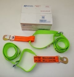 2 Point Wheel Lift Green-Orange Kit Pair with Free USPS Priority Shipping