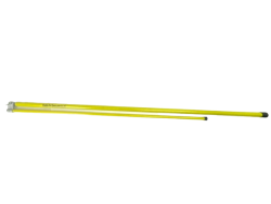 Yellow Trucker's Height Stick 15 ft  Old Yeller With Cloth Carrying Case!