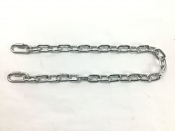 1/4"  X 36" TRAILER SAFETY CHAIN 5000lb break strength with quick links