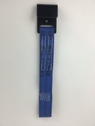 Single Flat Hook Front Strap for Fully Adjustable Tow Dolly Diamond Weave Strap
