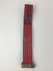 Single Spring E Fitting Front Strap for Fully Adjustable Tow Dolly Diamond Weave Strap