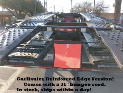 Safety Flag-With Bungee Cord- Reinforced Edge- Made in TX