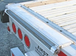 SINGLE 24 inch aluminum mounting bracket for loading ramp