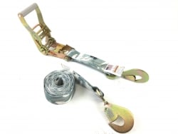 2" X 10' Ratchet strap Assembly with Twisted Snap Hook, Camo