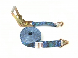 2" X 30' Ratchet strap Assembly with Wire Hook, Camo