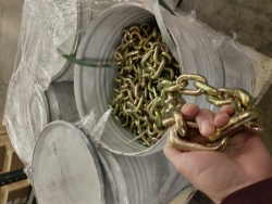 1/2 inch Grade 70 Transport Chain, 11,300 lb WLL  200 ft Drum