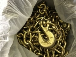 20ft- 1/2" G70 Binder Chain Gold