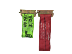 2"x6" Strap w/ Spring E Fitting Bolt Loop end DW