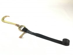 2" X 8' with Forged 15" Forged J Hook and Mini J