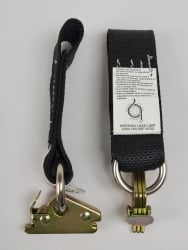 Replacement Strap End- for 2" Ratchet Handle- Flat Latch E-track O-Ring - Color Options
