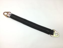 Premium Diamond Weave Oval Hole Hardware Axle Strap- HD- Triple Ply with Sleeve - Length and Color Options