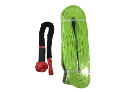 3" X 20' Double Ply Recovery strap and rope shackle kit