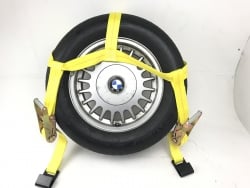 Professional Grade Car and Trailer Wheel Bonnet Strap for 13-17 inch wheels