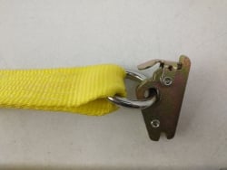2 x 30 inch strap with Heavy Duty E track Hardware (O ring style)
