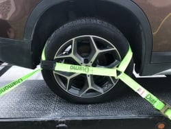 2" Double Ratchet Adjustable Tire Bonnet - Diamond Weave
