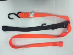 Motorcycle Cam Buckle strap DW w S-Hooks- Color Options