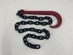 Tow J-Hook 15" G80 with 3/8in x 5ft G100 Peerless Chain