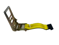 Ratchet Handle w 12"x4" strap and Flat Hook