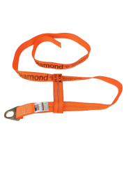 DIAMOND WEAVE Wheel Lift Strap with Oblong hole D-Ring(color options)