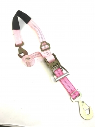 2" x 10' Diamond Weave- Flat Snap Hook Axle Strap Combo SPECIAL PINK